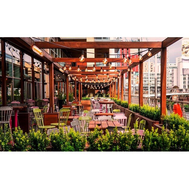 NEO TOOLS 90-032 electric space heater Infrared Indoor & outdoor 2000 W Black 2