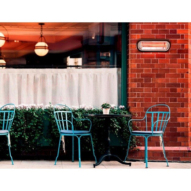 NEO TOOLS 90-032 electric space heater Infrared Indoor & outdoor 2000 W Black 1