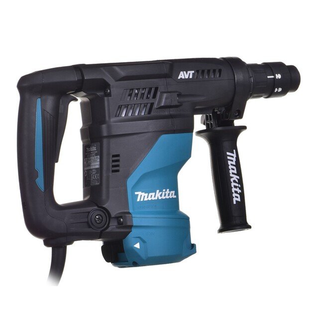 MAKITA HR3012FCWJ rotary hammer SDS-Plus 3,9J 1050W AVT MAKPAC Black, Blue 8