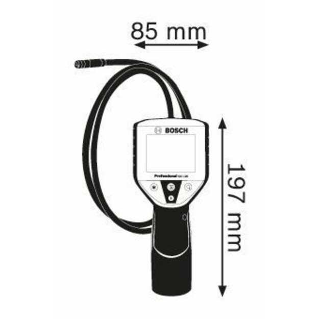 BOSCH. KAMERA INSP. GIC 120 (4xAA) 2