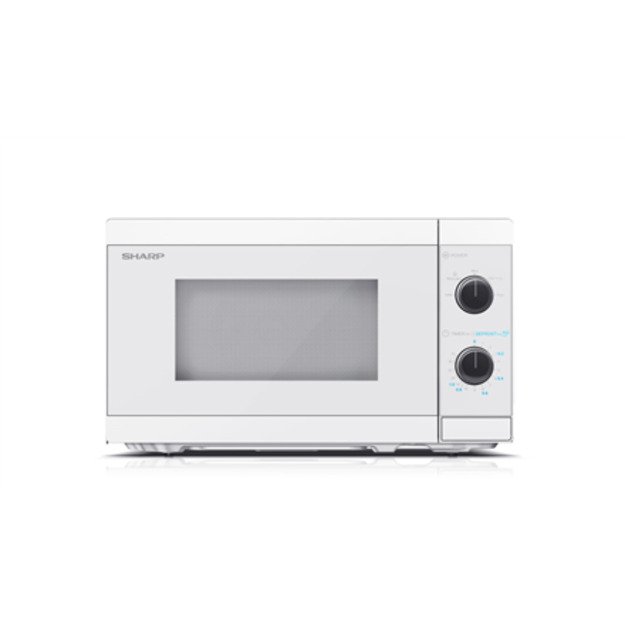 Sharp | Microwave Oven | YC-MS01E-C | Free standing | 20 L | 800 W | White