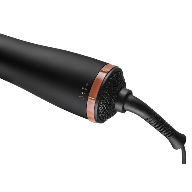 Concept VH6040 hair styling tool Hot air brush Steam Black, Bronze 550 W 2.2 m