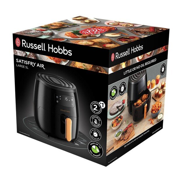 Russell Hobbs SatisFry Air Single 5 L Stand-alone 1650 W Hot air fryer Black