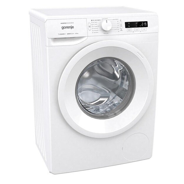 Gorenje | Washing Machine | WNPI72SB | Energy efficiency class B | Front loading | Washing capacity 7 kg | 1200 RPM | Depth 46.5