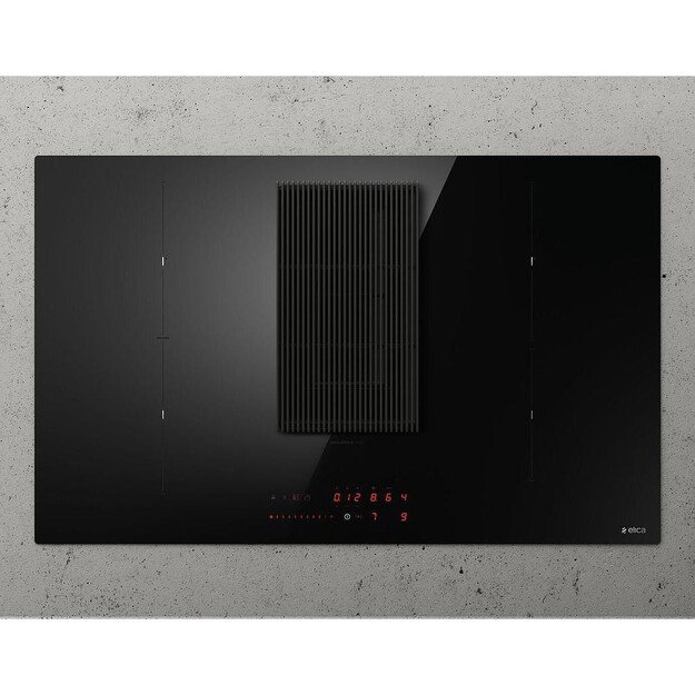 Elica NikolaTesla Prime S Black Built-in 83 cm Zone induction hob 4 zone(s)