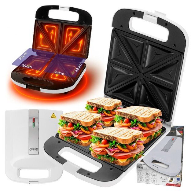 Sumu&scaron;tinių skrudintuvė Adler AD-3055W 2