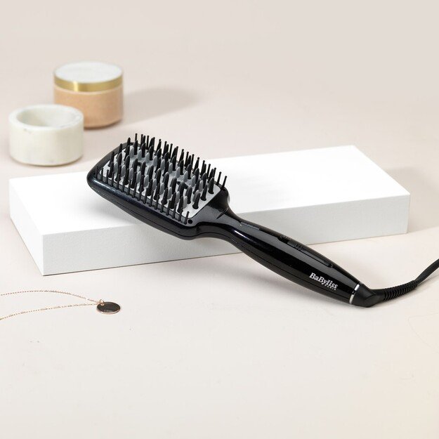 BaByliss Liss Brush Straightening brush Warm Black