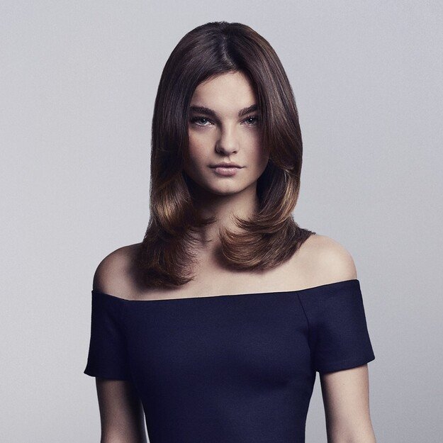 BaByliss Liss Brush Straightening brush Warm Black