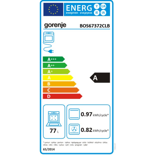 Oven GORENJE BOS67372CLB