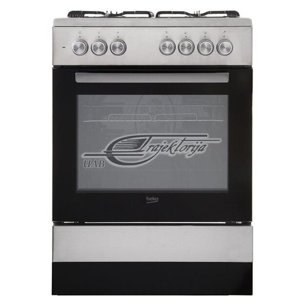 Kitchen Beko FSE62120DX (Gas cooktop, Electric)