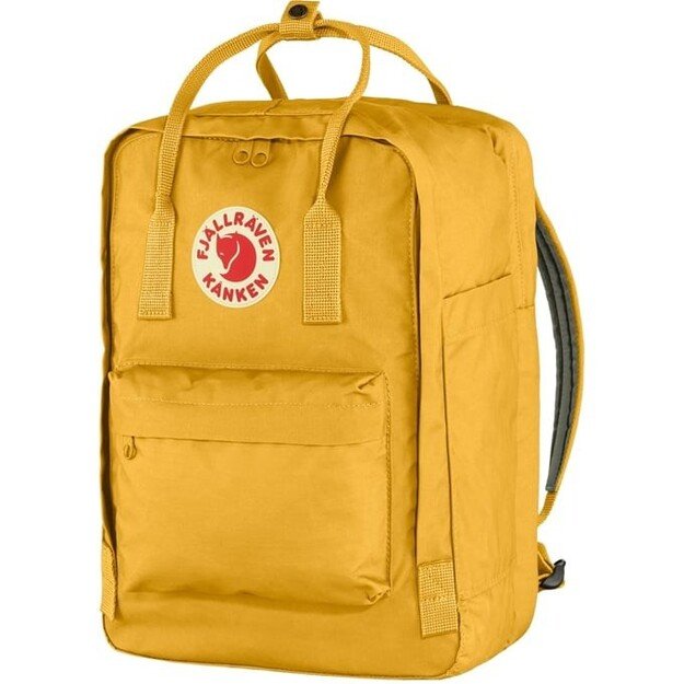 Fj&auml;llr&auml;en Kanken Laptop 15  Casual backpack Ochre Polyamide, Polypropylene (PP), Vinylon