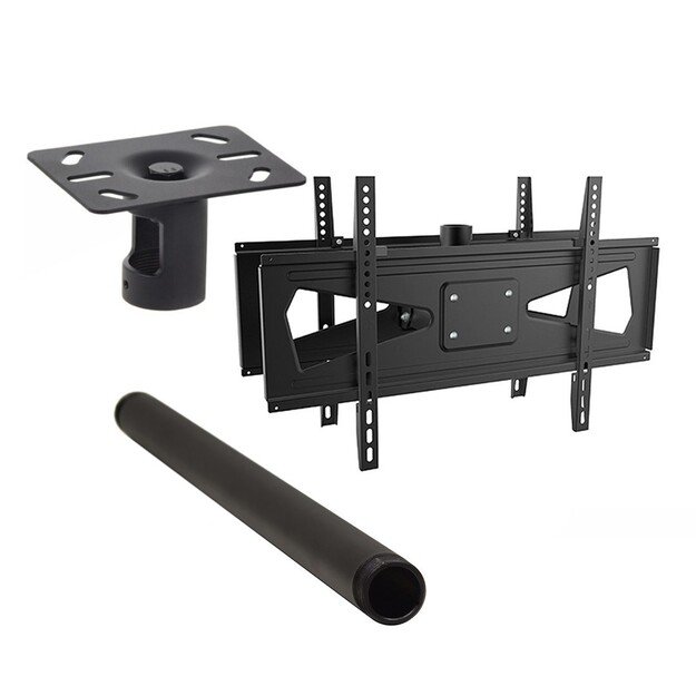 Ceiling mount for two TVs MC-703 set with MC-706 and MC-707