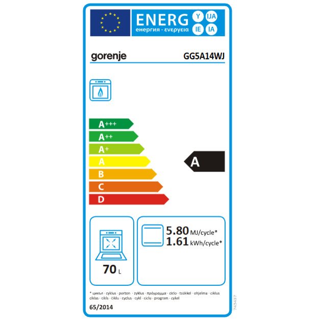 GORENJE GG5A14WJ
