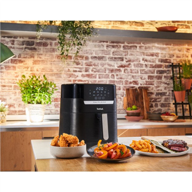 Tefal Easy Fry & Grill EY505815 fryer Single 4.2 L Stand-alone 1550 W Hot air fryer Black