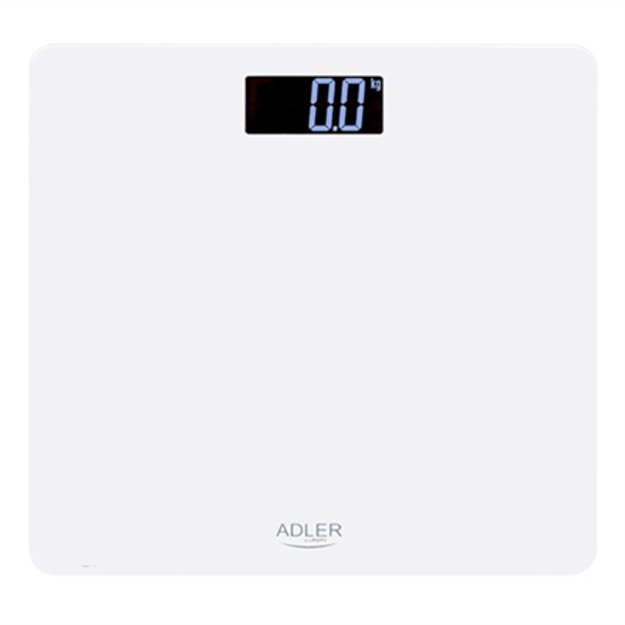 Adler | Bathroom scale | AD 8157w | Maximum weight (capacity) 150 kg | Accuracy 100 g | Body Mass Index (BMI) measuring | White