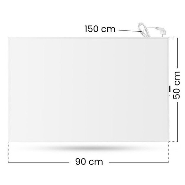 Cronos Synthelith Pro CRP-500TWP 500W white infrared heater with WiFi and remote control 3