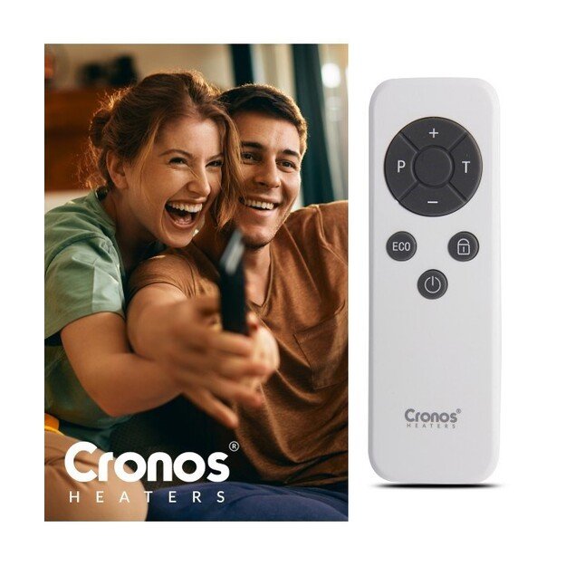 Cronos Synthelith Pro CRP-500TWP 500W white infrared heater with WiFi and remote control 4