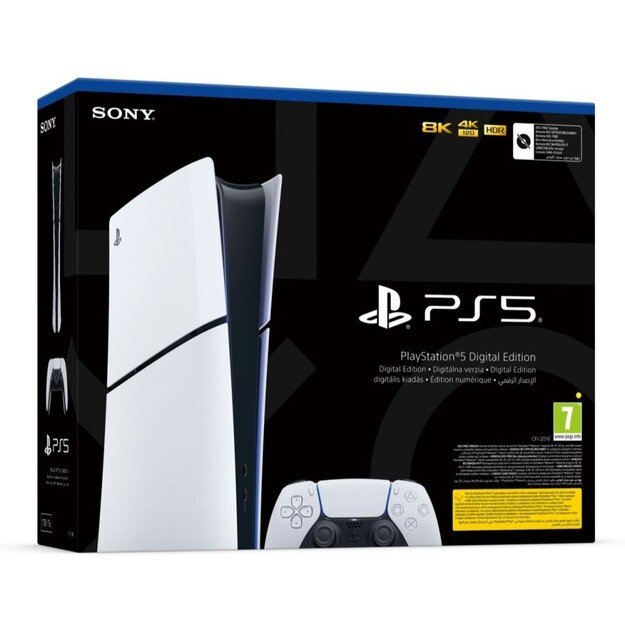 Konsola SONY PlayStation digital slim e-chassis 3