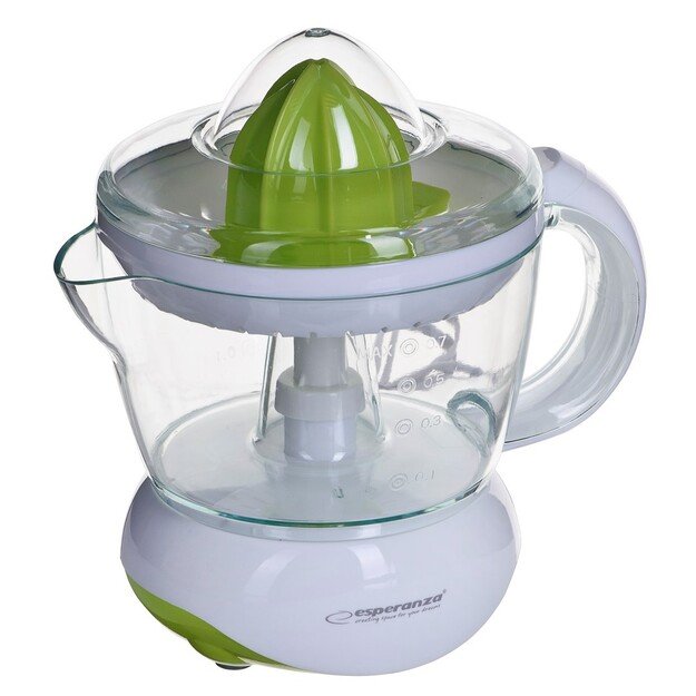 Juicer for citrus fruit Esperanza Clementine EKJ001G (25W, 0,75l, green color)