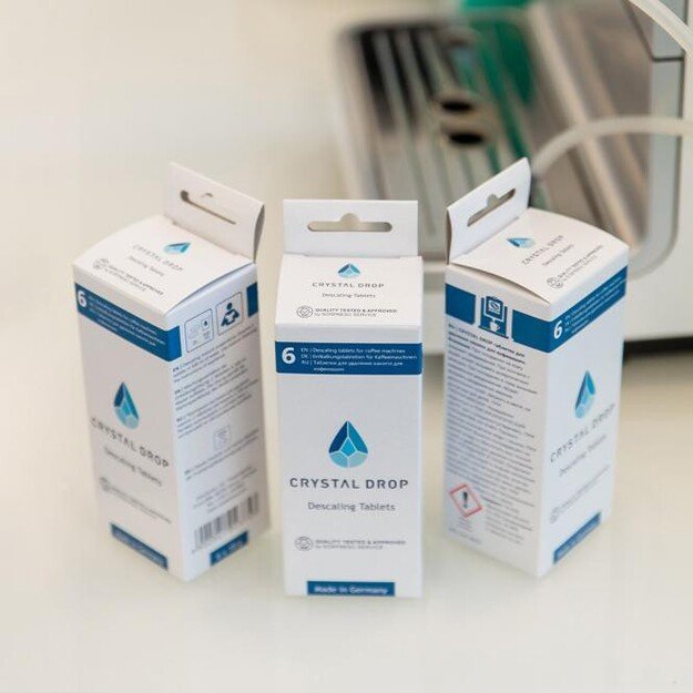 CRYSTAL DROP nukalkinimo tabletės 6 vnt. 2