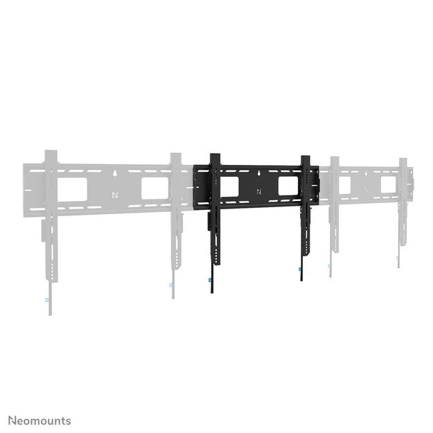 Neomounts Wall mount | WL30-750BL16 Heavy duty wall mount | Adjustable Height | 42-86   | Maximum weight (capacity) 125 kg | Bla