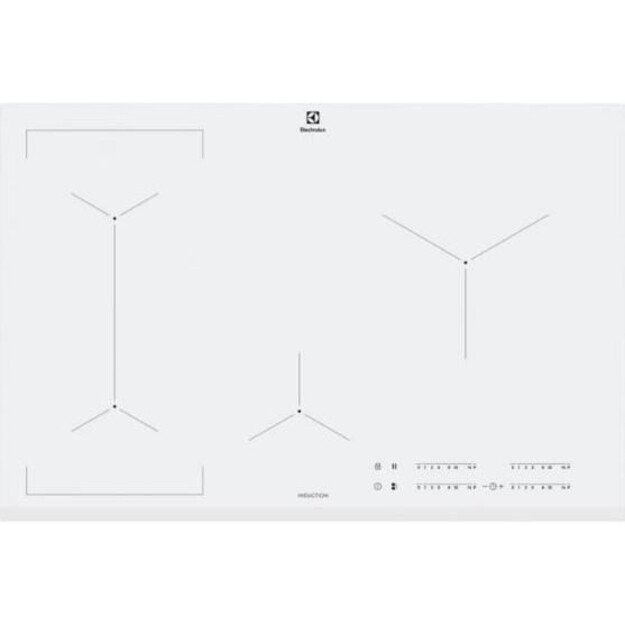 Electrolux EIV83443BW hob White Built-in Zone induction hob 4 zone(s) 6