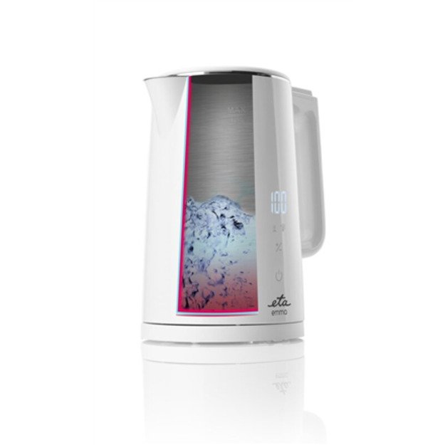 ETA | Kettle | ETA559590010 Emma | Electric | 2200 W | 1.5 L | Stainless steel | 360&deg; rotational base | White