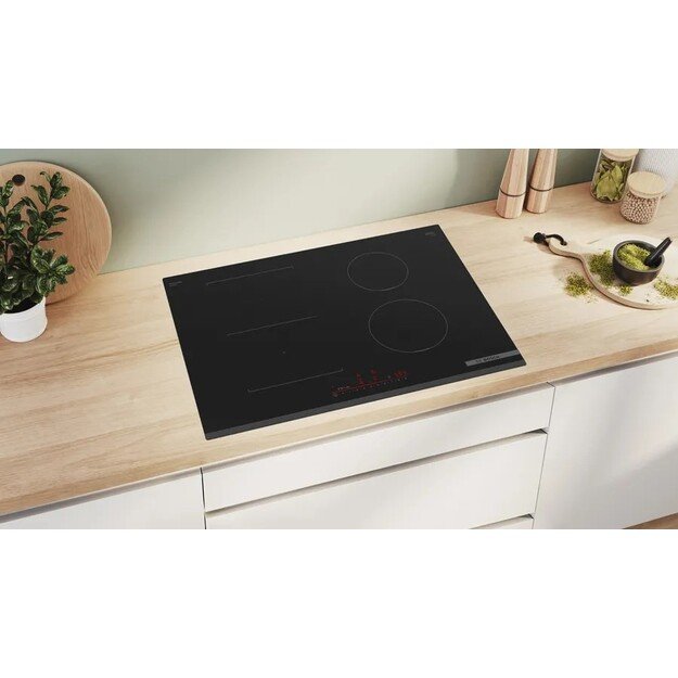 Bosch Serie 6 PVS731HB1E hob Black Built-in 70 cm Zone induction hob 4 zone(s)