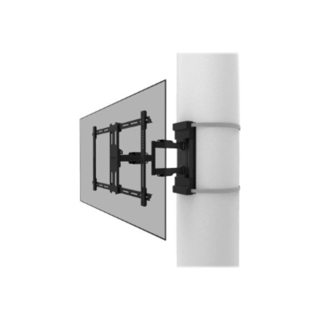 Neomounts WL40S-910BL16 TV pillar mount 40-70  - full motion - diam. 25-100 cm | Neomounts