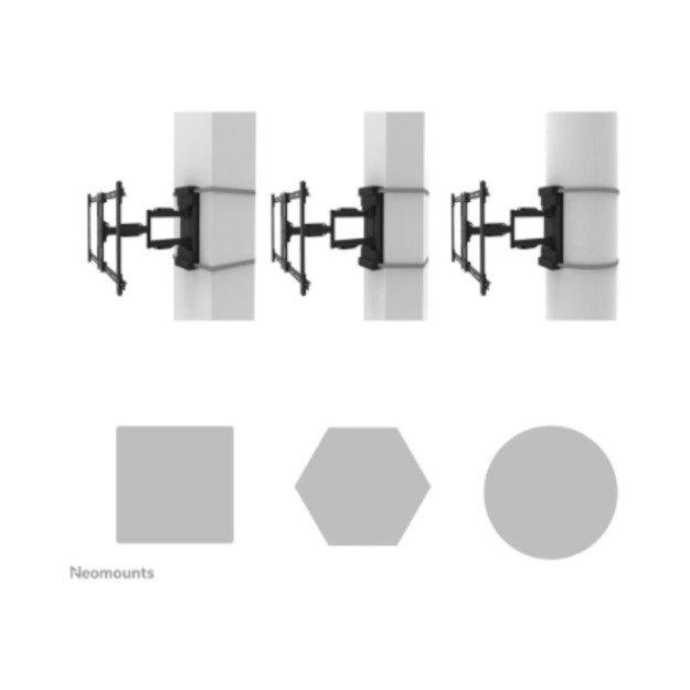 Neomounts WL40S-910BL16 TV pillar mount 40-70  - full motion - diam. 25-100 cm | Neomounts