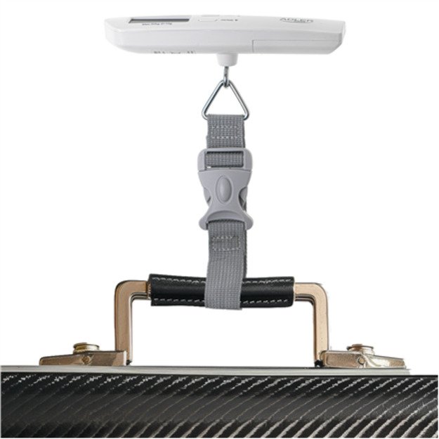 Adler | Travel Luggage Scale | AD 8191 | Maximum weight (capacity) 50 kg | Accuracy 10 g | Grey