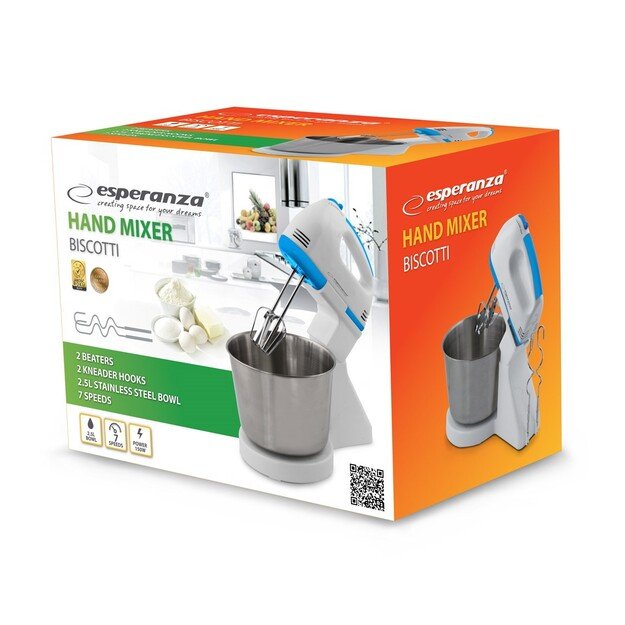 Esperanza EKM019WB Mixer with bowl