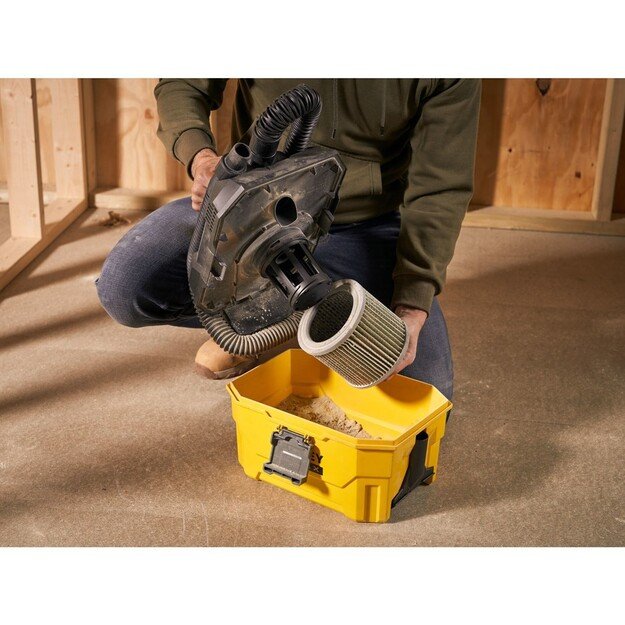 Stanley FATMAX SFMCV002B-XJ vacuum 7.5 L Drum vacuum Dry&wet Bagless 7