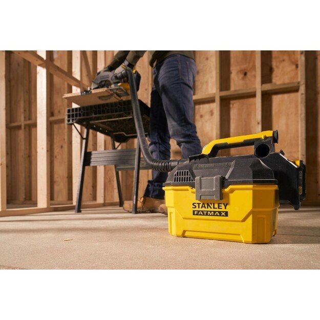 Stanley FATMAX SFMCV002B-XJ vacuum 7.5 L Drum vacuum Dry&wet Bagless 4