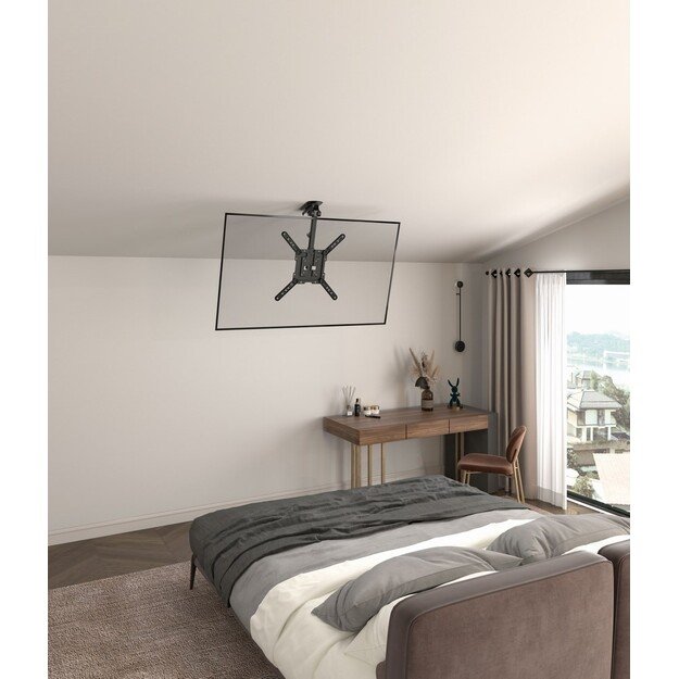 Gembird CM-55ST-01 Full motion TV ceiling mount, 23  - 55 , black