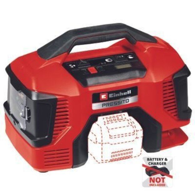 Einhell PRESSITO 18/21 air compressor 21 l/min Battery