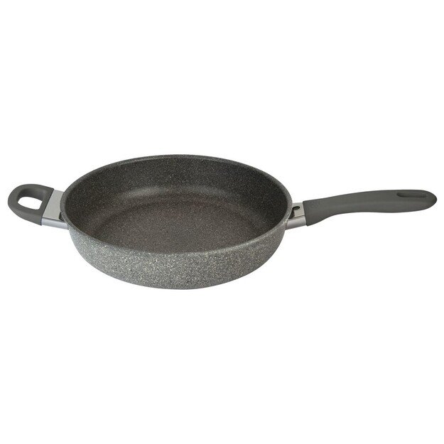 Keptuvė BALLARINI BALLARINI Murano sauté su dviem rankenom granito 28 cm 75002-932-0