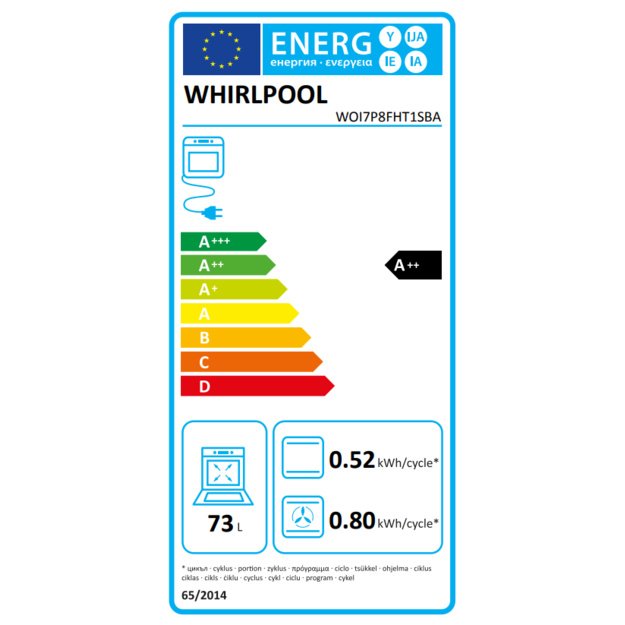WHIRLPOOL WOI7P8FHT1SBA
