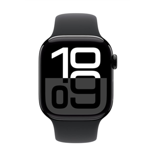 Apple Watch Series 10 | GPS (satellite) | Always-On Retina | Waterproof | Jet Black 1