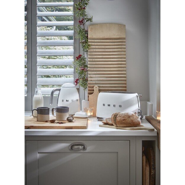 Smeg 50 s Style Toaster TSF01WHMEU White