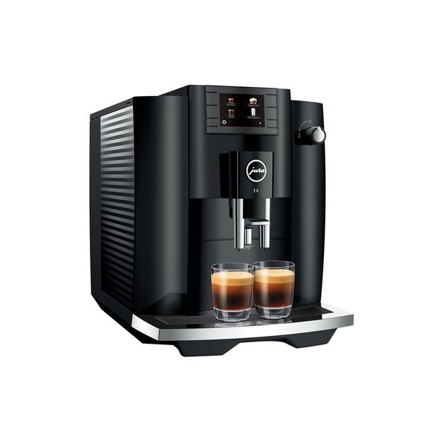 Jura E6 Piano Black espresso machine (EC)
