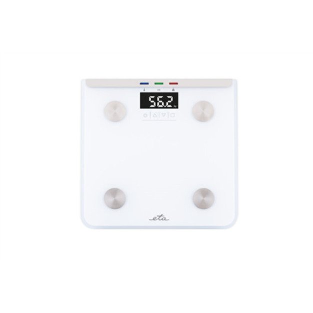 ETA | Scales | Laura ETA078190000 | Body analyzer | Maximum weight (capacity) 180 kg | Accuracy 100 g | White