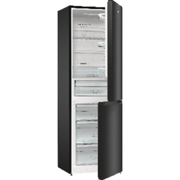 Gorenje NRK619EABXL4 Freestanding Refrigerator-Freezer 300 l E Black