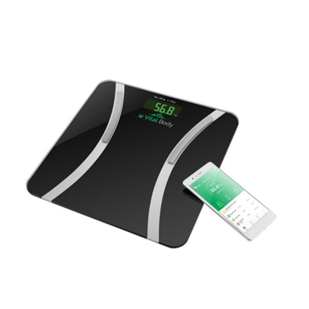 ETA | Vital Body Personal scale | ETA678090000 | Body analyzer | Maximum weight (capacity) 180 kg | Accuracy 100 g | Body Mass I