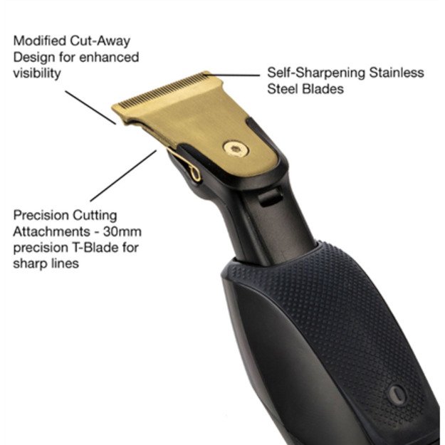 Remington | Trimmer | MB7000 T-Series Ultimate Precision | Cordless | Number of length steps 6 | Black