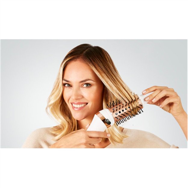 Rowenta Hair Styling Comb | CF9720 Ultimate | Ion conditioning | 700 W | White