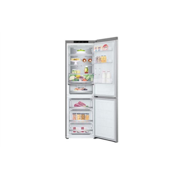 LG Refrigerator | GBV5140DPY | Energy efficiency class D | Free standing | Combi | Height 186 cm | No Frost system | Fridge net 
