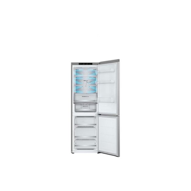 LG Refrigerator | GBV5140DPY | Energy efficiency class D | Free standing | Combi | Height 186 cm | No Frost system | Fridge net 