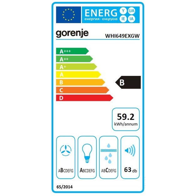 GORENJE WHI649EXGW Chimney