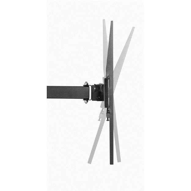 Gembird | Wall mount | WM-55ST-03 | Tilt, Swivel | 32-55   | Black